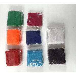 Wrist Sweatbands Sport Wristband 14 pieces NEW